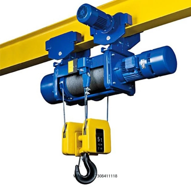 

CE Professional High Quality Factory Overhead Crane Electric Hoist Winch 5 Ton