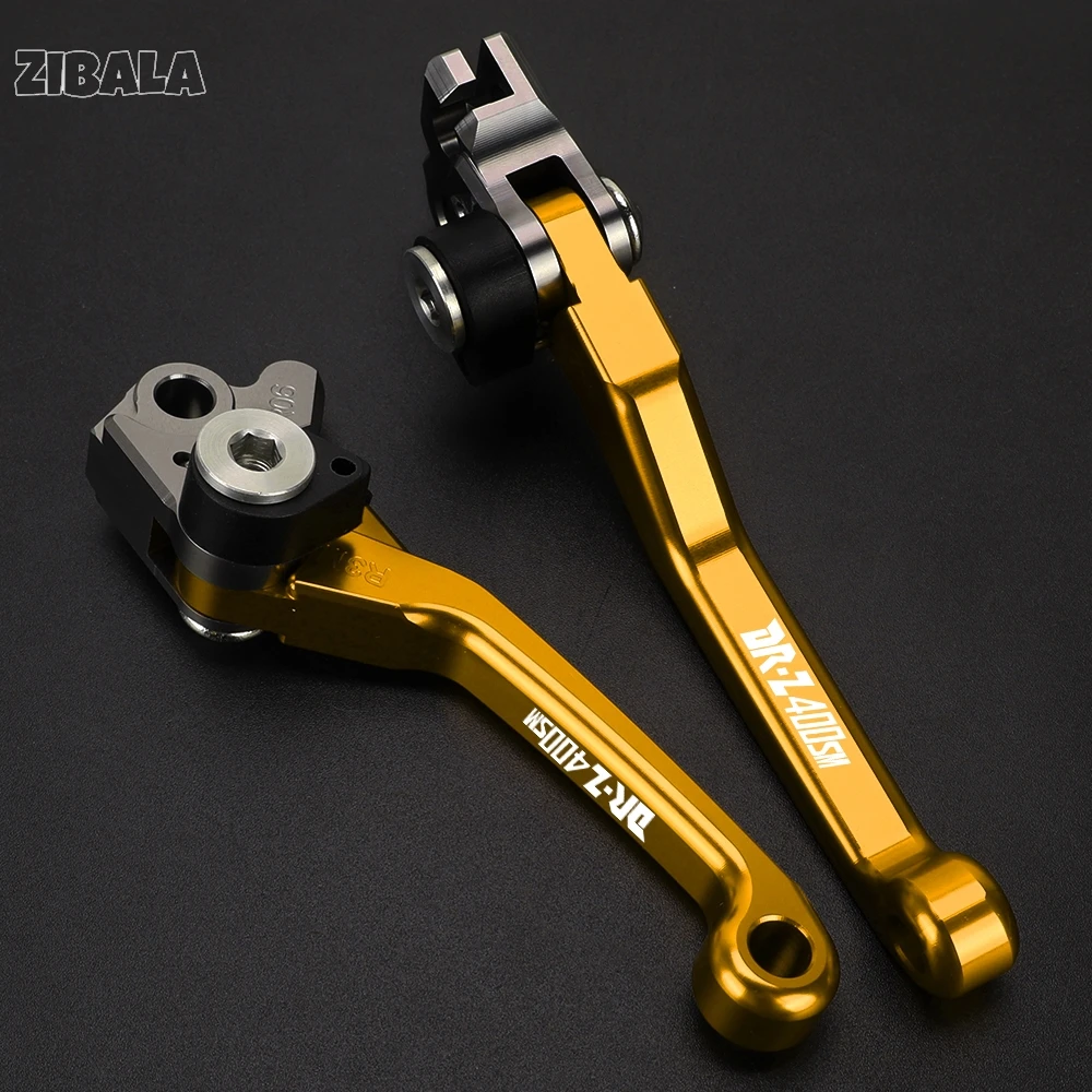 CNC الألومنيوم دراجة نارية الترابية دراجة التحكم الأمامي مقابض المحور الفرامل رافعة عتلات القابض لسوزوكي DRZ400SM DRZ 400SM 2000-2017