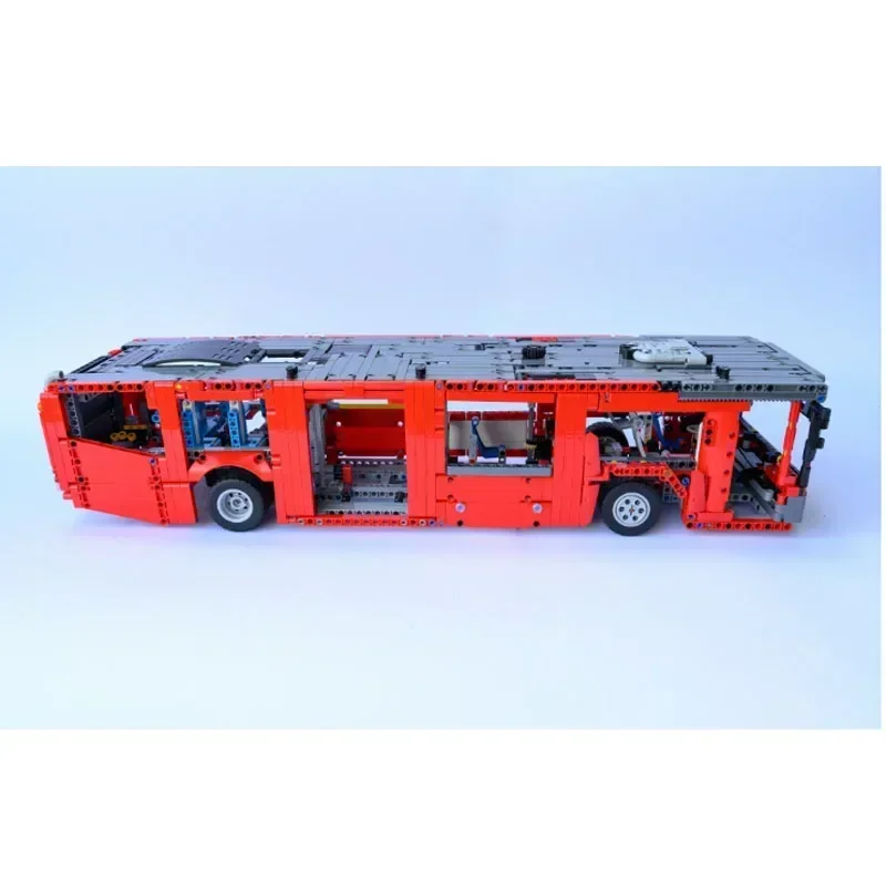 MOC-45507 Autobus miejski Montaż samochodu Szwy Model klocków budowlanych • 1884 części Klocki dla dzieci Urodziny Niestandardowa zabawka Prezent