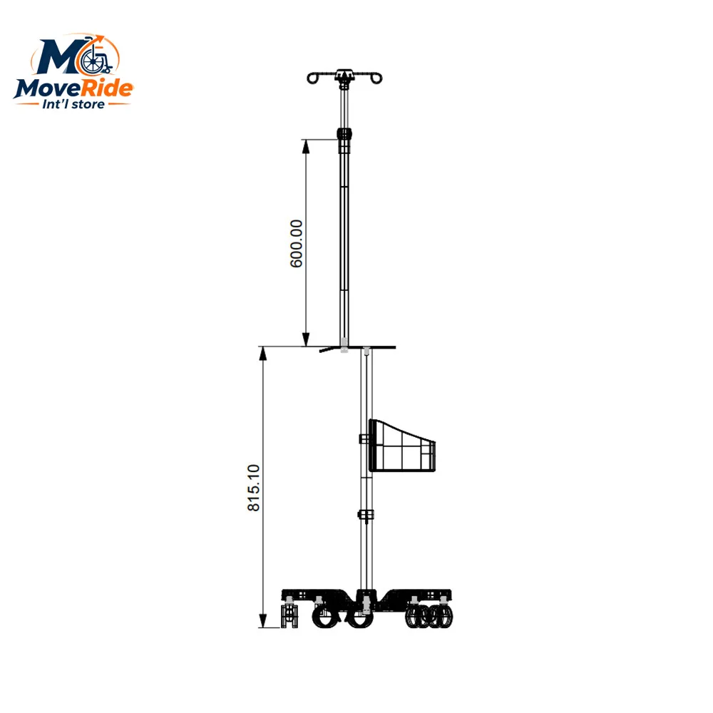 Stainless steel infusion rack, syringe pump placement rack, infusion pump cart, pulley drip rack, salt water rack