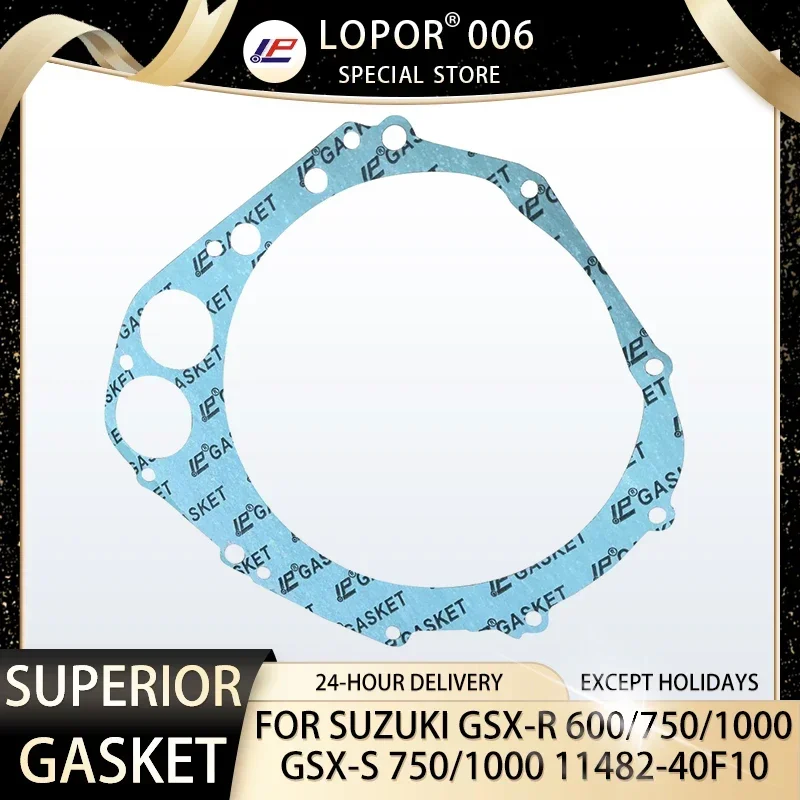 LOPOR Motorcycle Clutch Cover Gasket For SUZUKI GSX-R600 GSX-R700 GSX-R1000 GSX-S750 GSX-S1000