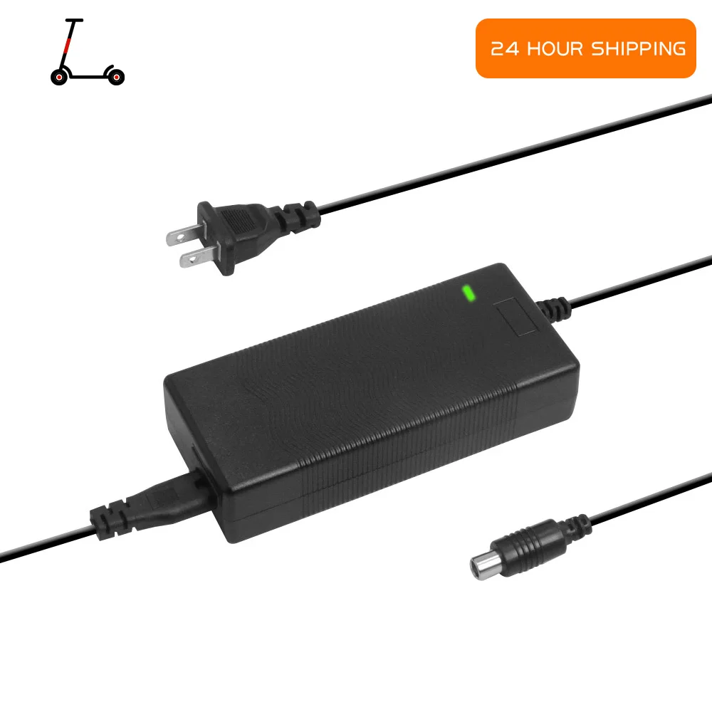 

42V 2A Battery Charger Electric Scooter Power Cable For Xiaomi M365/1s/Pro EU UK Plug Adapter Hoverboard Balance Wheel Chargers