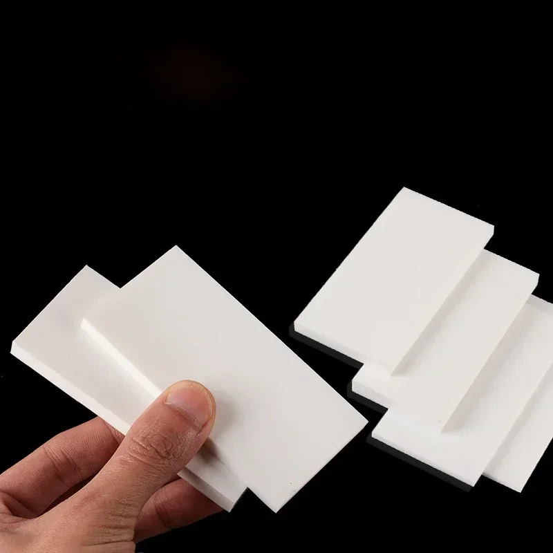 두꺼운 하드 PTFE 보드 플라스틱 플레이트 시트 가스켓, 수제 DIY 모델 빌딩 제작 공예, 0.2-30mm, 50x50 100x100 100x200mm