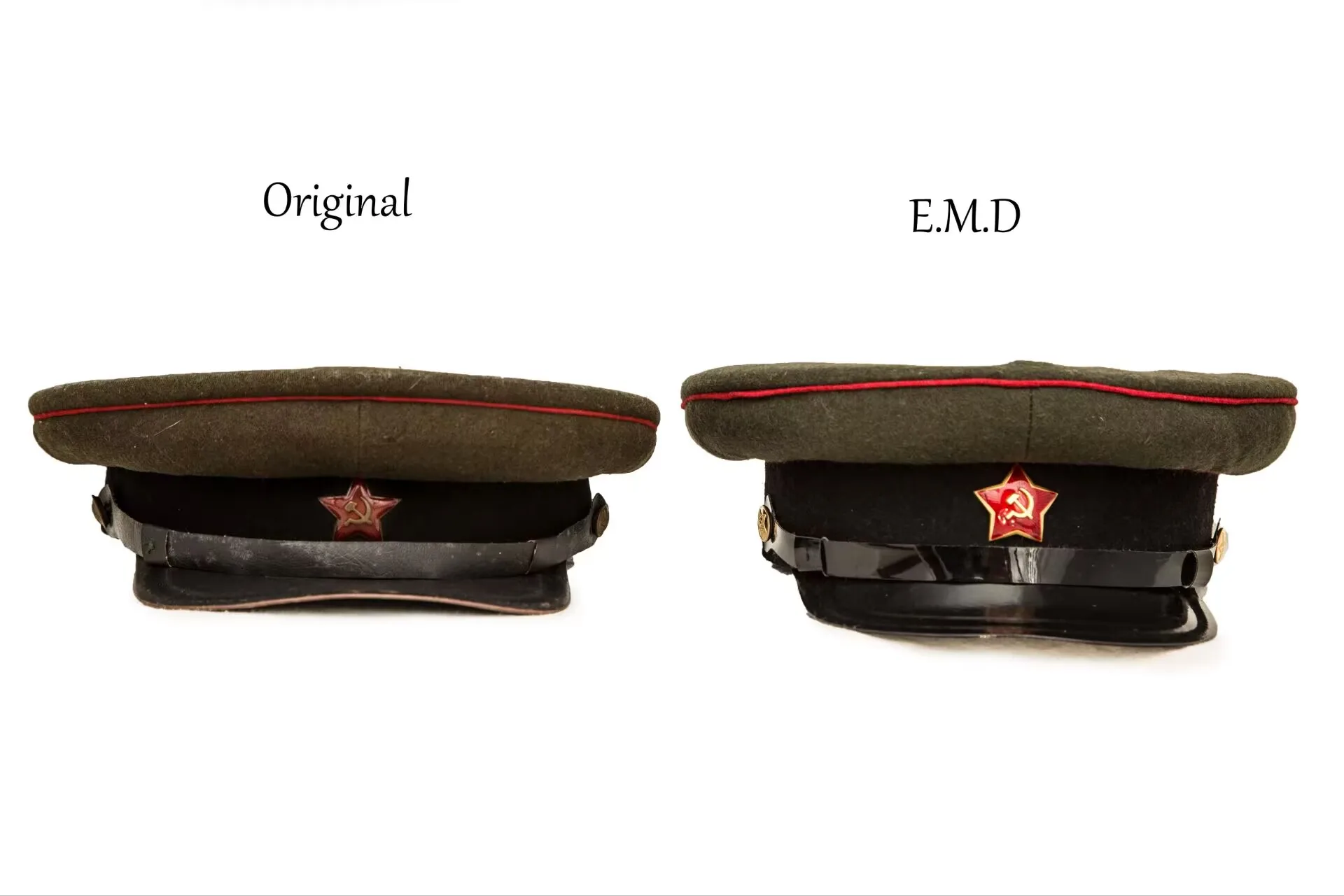 E.M.D  .Soviet era M35 artillery hat