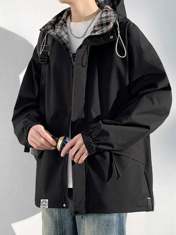 

PaulFrank Outdoor Sports Jaet Men's Casual Hiking Clothes Windproof Loose Fit Polyester/Nylon Cosite Fiber Long Sve Z...