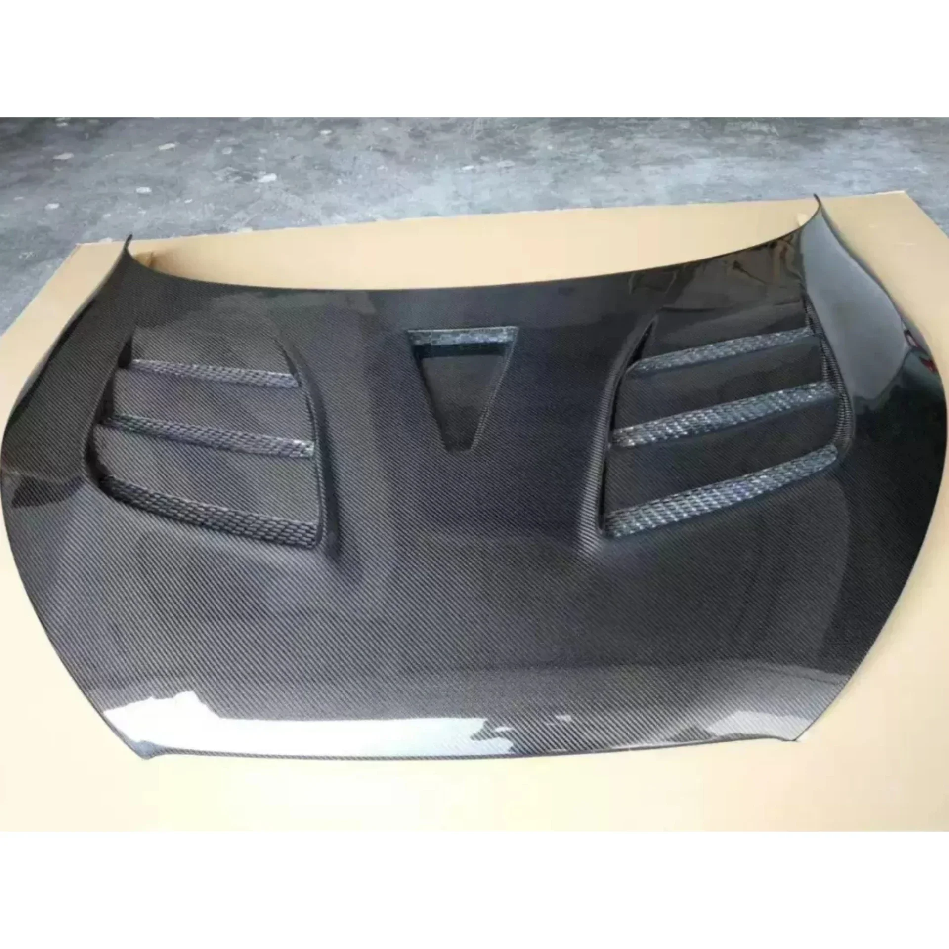 Car Accessories Carbon Fiber Hood Bonnet Engine Cover for Hyundai Veloster Light Weight