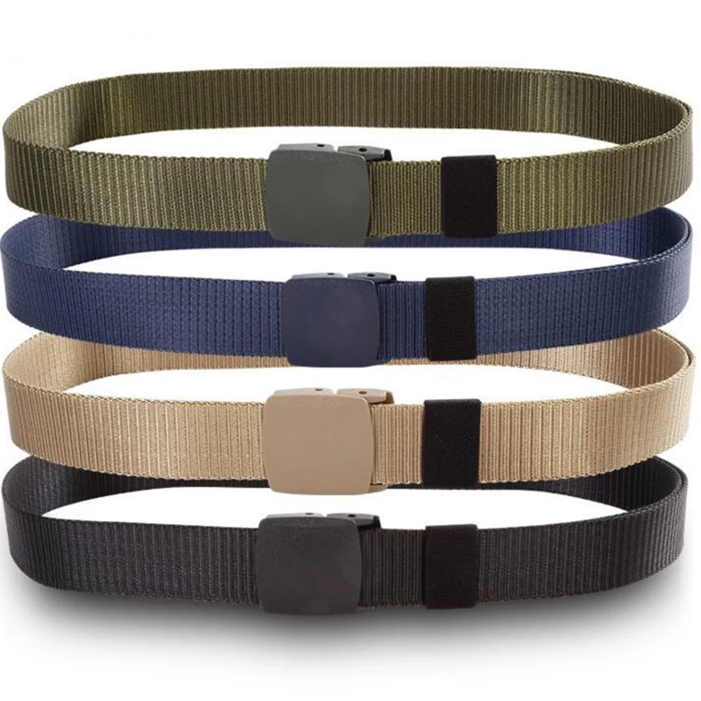 

Style Outdoor Sports Nylon Canvas Belts for Men and Women Casual Waist Belt