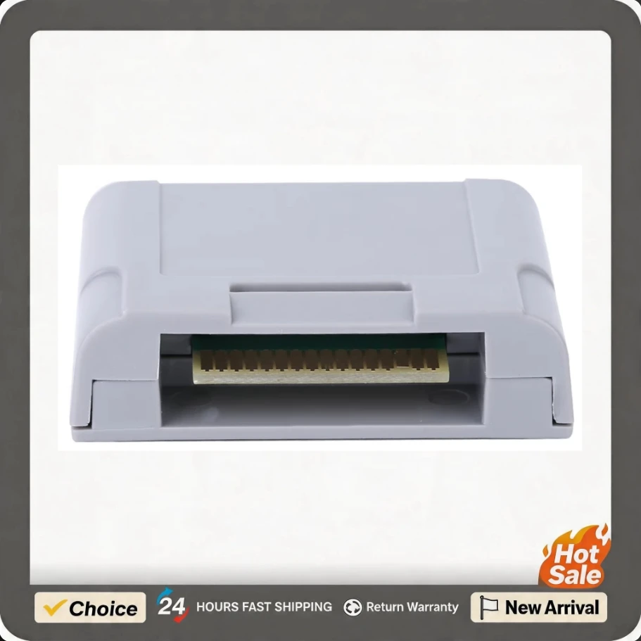 256Kb Replacement Memory Card Plug and Play ABS N64 256Kb Memory Card for N64 Game Console Controller