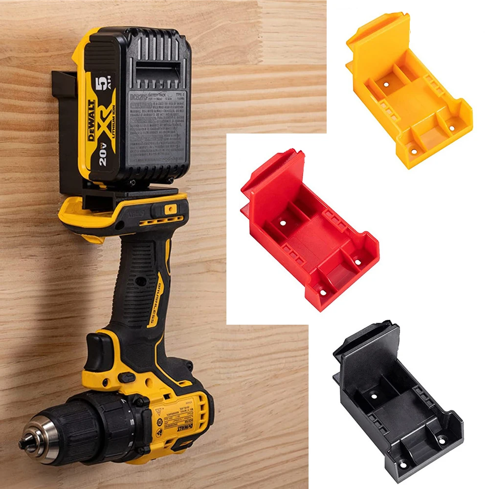 Tool Mount for Dewalt 18V/20V for Milwaukee 18V Lithium Battery Electric Tool Holder Wall Storage Bracket for Dewalt Accessories
