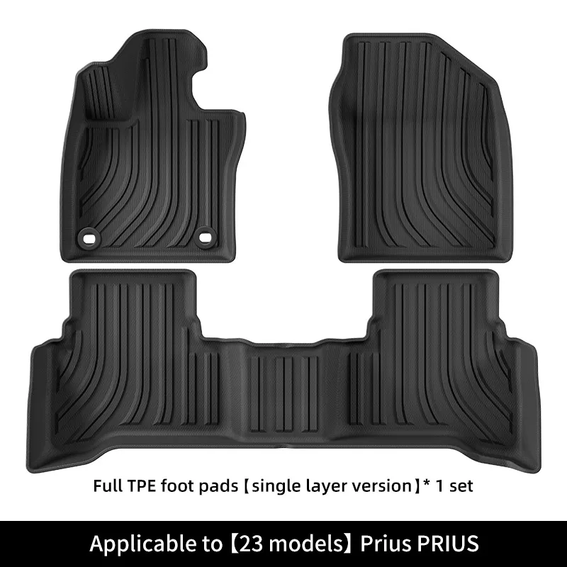 

Custom High Quality Car Mats for Toyota Prius 5th 60 Series 2022-2024 LHD TPE 3D Car Floor Mat Custom Waterproof Non-slip Car Ca