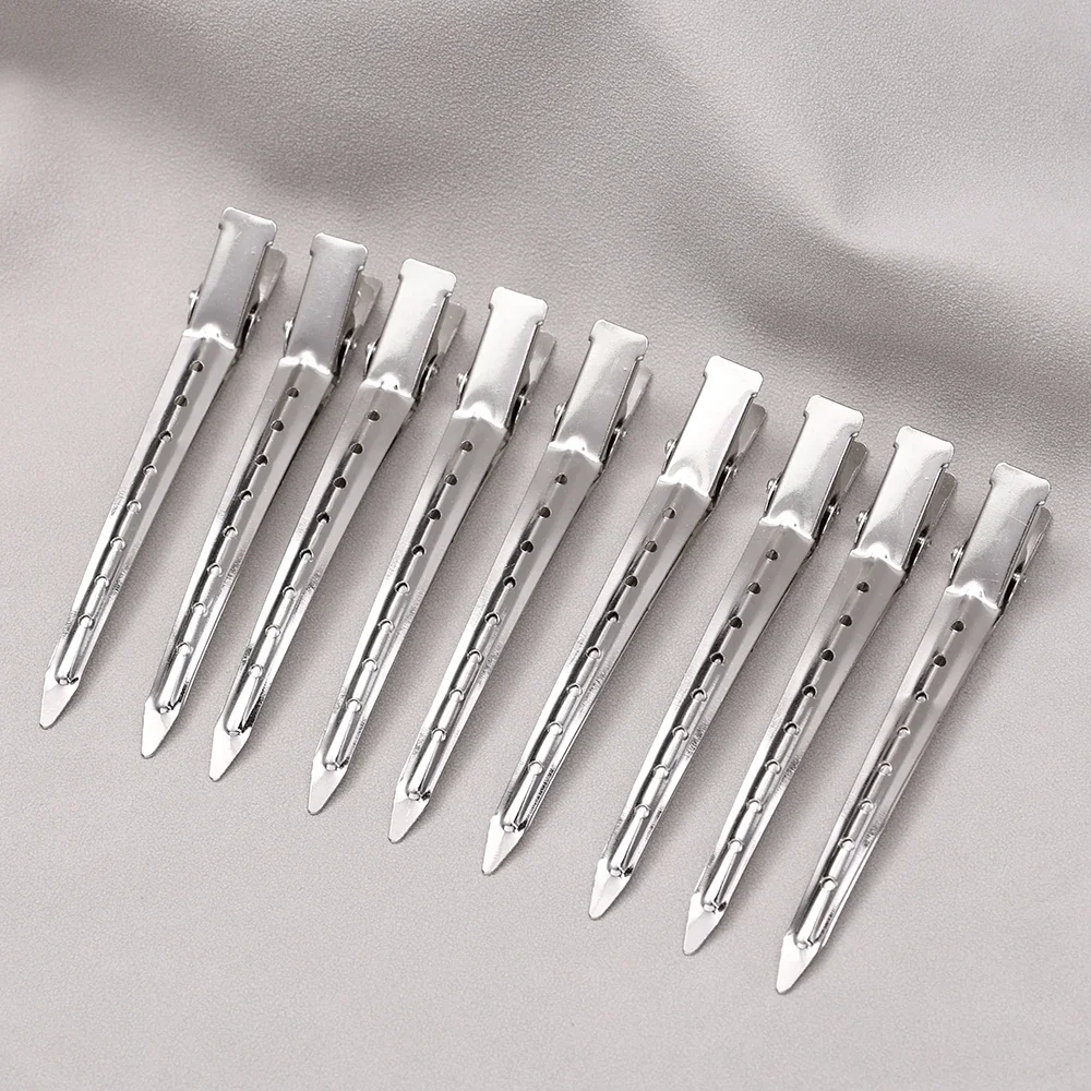 Vrouw Haarverzorging Clips Metaal Staal Kappers Snijden Clip Klemmen Kapper Haar Knippen Gebruik Styling Tools Haarwortel Pluizige Haarspeld