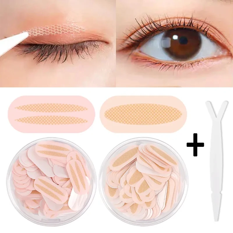 Ruban adhésif double paupière, 150 pièces, bande invisible, imperméable, outils de maquillage