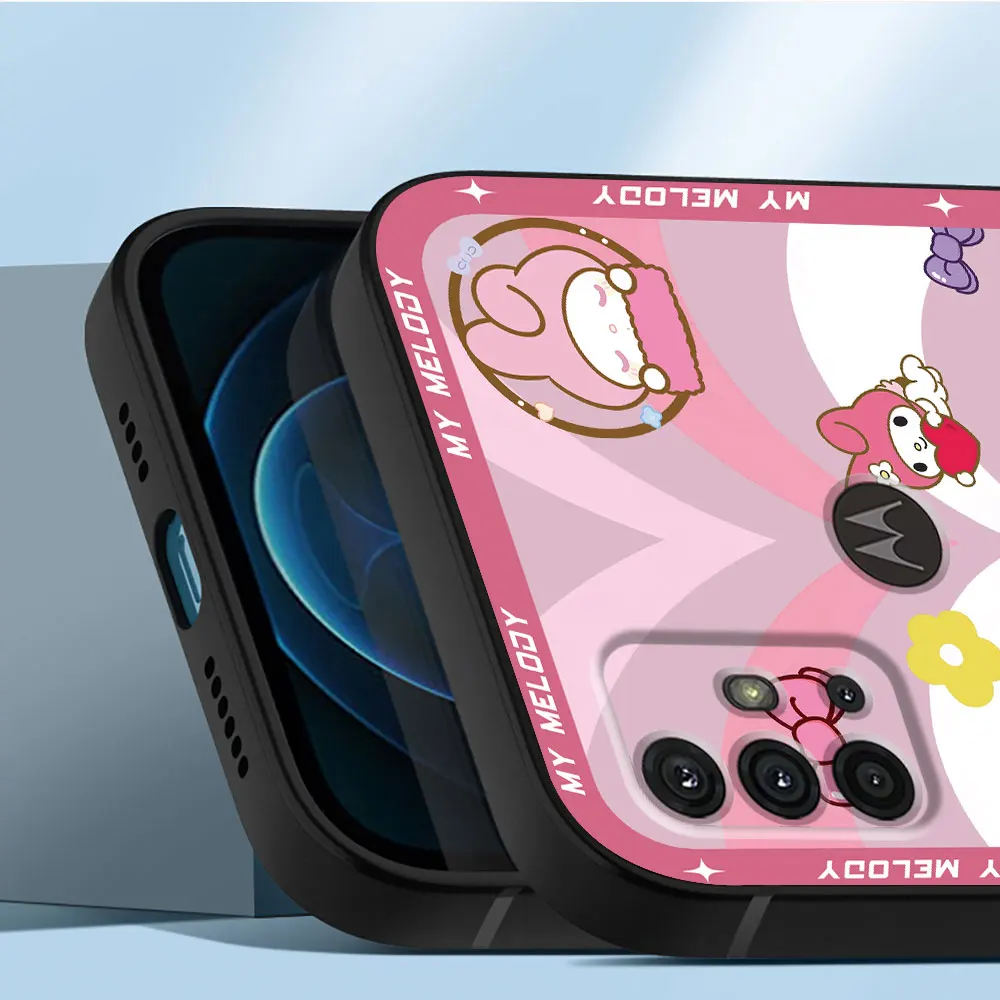 Cover Case for Motorola Moto Edge 40 Pro One Fusion Plus G200 5G G9 Plus Edge 20 Pro Edge 30 Neo Sanrio Hello Kitty Kuromi