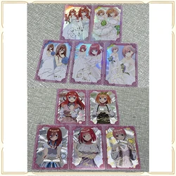 Anime Goddess Story Quintuplets DIY ACG Sexy Card Nakano Nino Ichika Miku Collectible Card Christmas Birthday Present