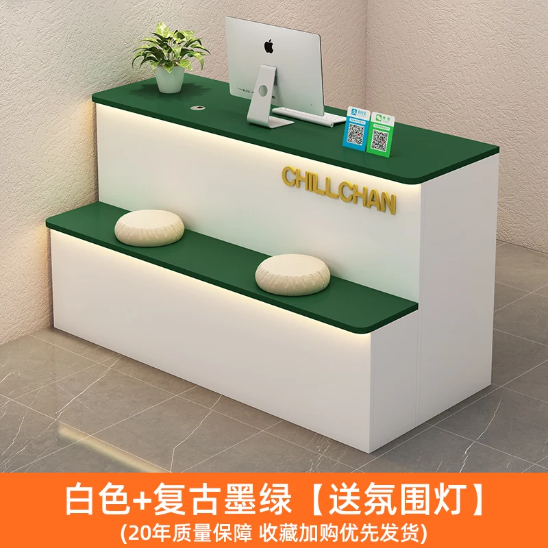 

#v* forClothing store checkout page Simple women's clothing store Small bar Internet celebrity counter table