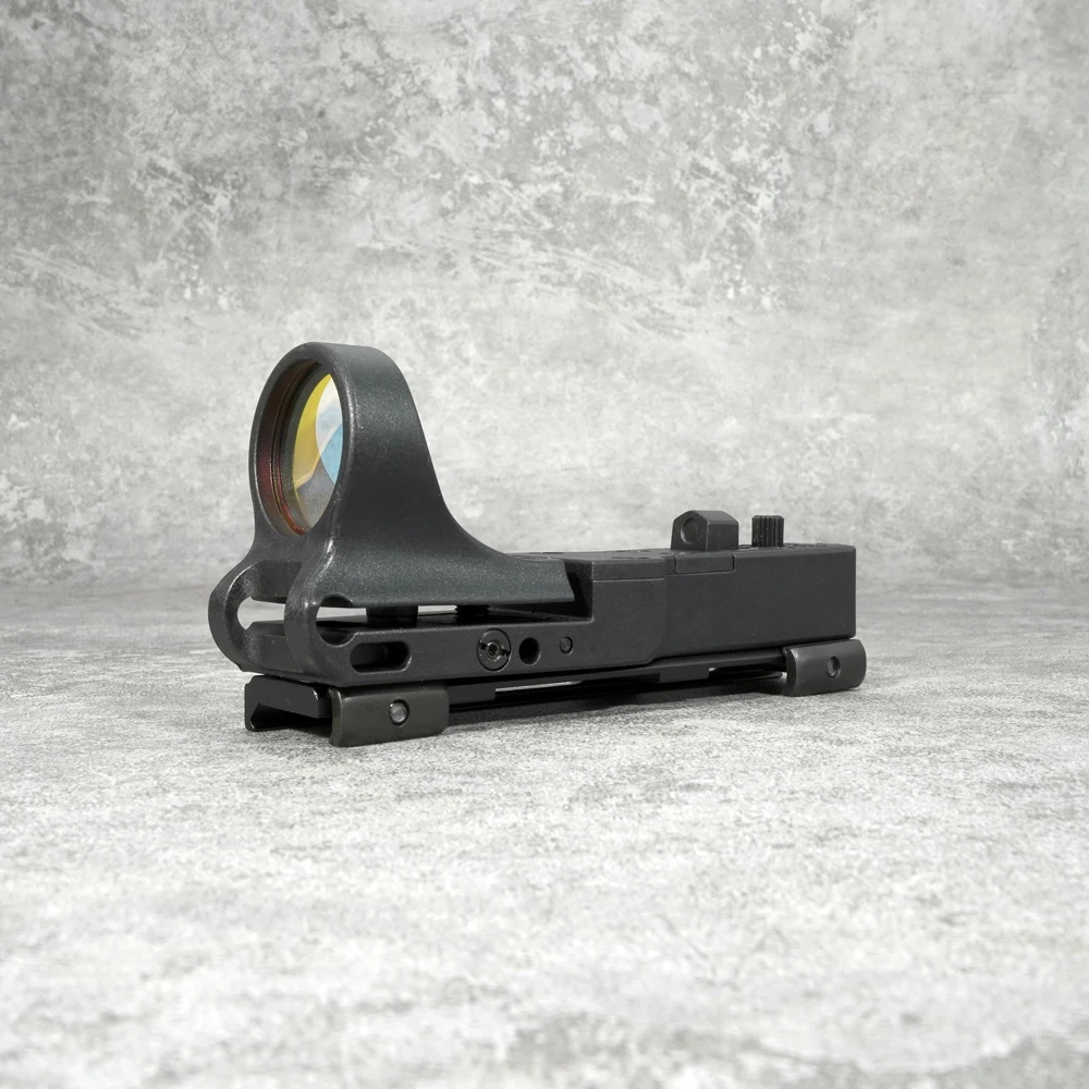Cmore-Red Dot Sight Polymer Body Railway Adjustment for Windage and Elevation, 20mm Weaver or Picatinny Rail Mounts, 2MOA Red Do - view 4