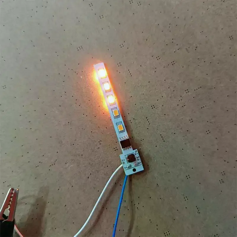 5 PCS Solar Flame Light Lamp Board 1.2V Solar Candle Light Circuit Board 10 LED Flame Light Control Board