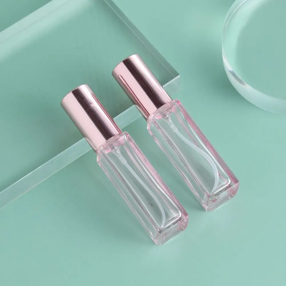 Tragbare Bunte Quadratische Sprühflasche Feiner Nebel 10ml 20ml Glasflasche Nachfüllbare Flasche Zerstäuber Probenfläschchen Reise – Detail 2
