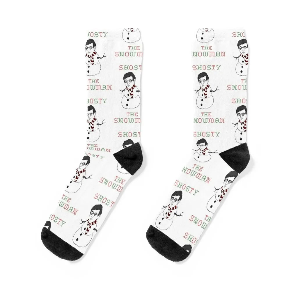 

Shosty the Snowman Socks valentine gift ideas gift Woman Socks Men's