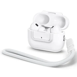 Zabezpieczenie blokada zacisk ochronny kompatybilny z AirPods Pro 2 2. 1. Generacji 2023 2022 AirPods Pro 2019 z paskiem