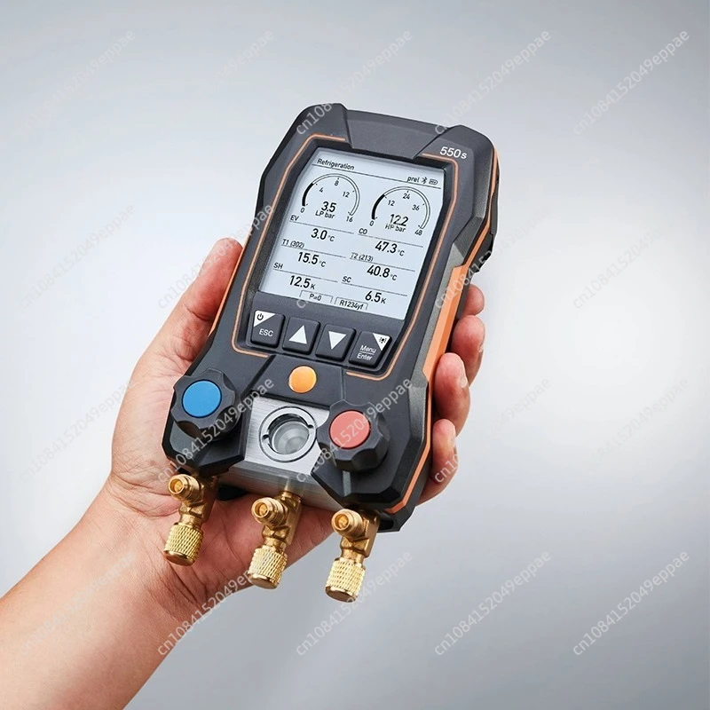 

Для Testo 550s/550i/549цифровой манометр, коллектор холодильного манометра