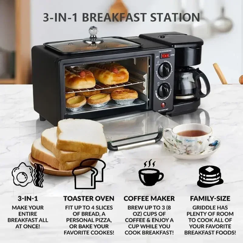 Multifunctional Breakfast Machine Sandwich Maker