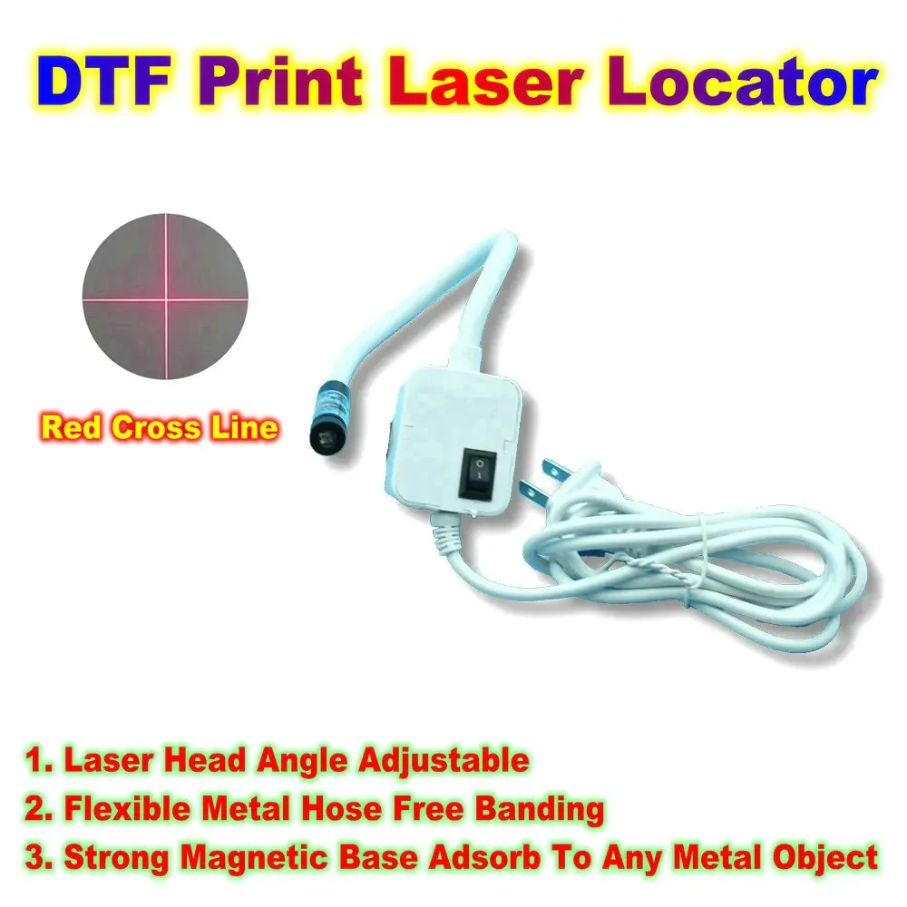 

DTF Positioner Locator Laser Kit Heat Press Infrared Ray Positioner Sublimation Printing Positioning Device Direct To Film Tool