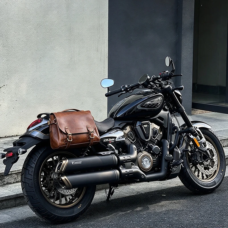 Motorcycle Tail Bag Travel Luggage Side Bags Moto Rack Trunk Back Seat Bag With Shoulder Straps Backpack For VOGUE CU625 Wuji625