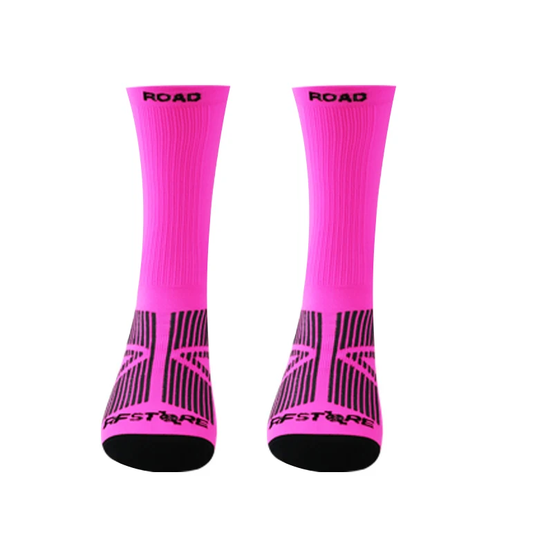 Cycling Road Socks High Bicycle Quality Socks Professional Men Women Outdoor Racing Bike Cycling Compression Socks