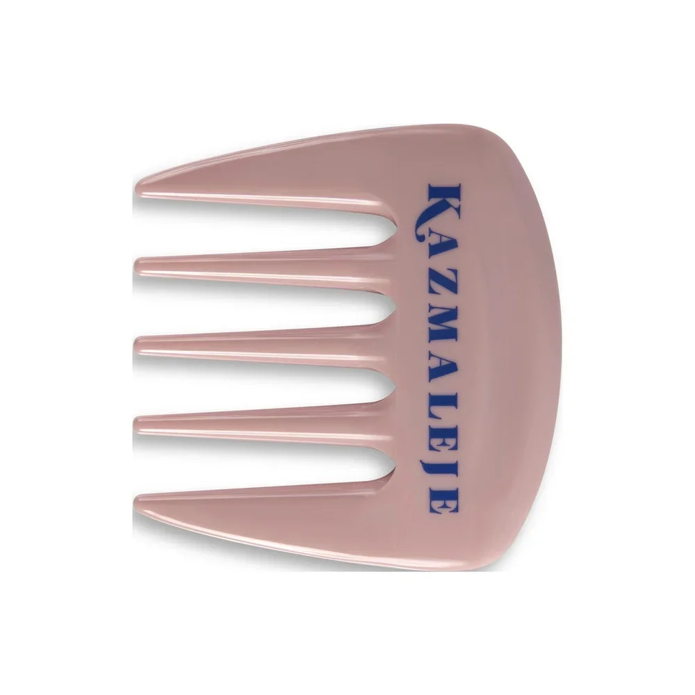 Kurls Plus Pettine per capelli a denti larghi Districante Dimensioni da viaggio Strumento per capelli multiuso Delicato sul cuoio capelluto Plastica leggera unisex