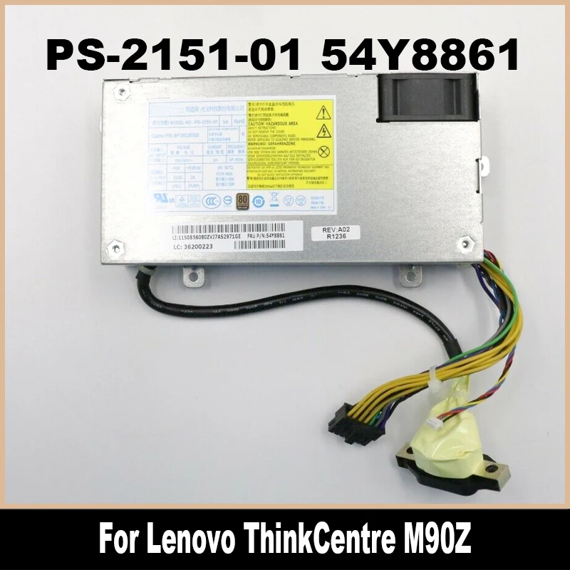 Original para Lenovo ThinkCentre M90z todo en uno 150W fuente de alimentación 54Y8861 PS-2151-01 89Y1686 03T6440 100% probado