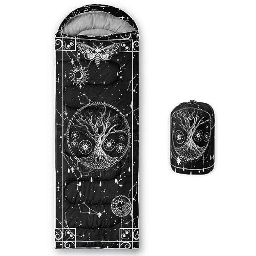 

Camping Sleeping Bags3 Season Warm and Cool Weather Lightweight Waterproof Sleeping Bags for Adults and Traveling and Outdoors