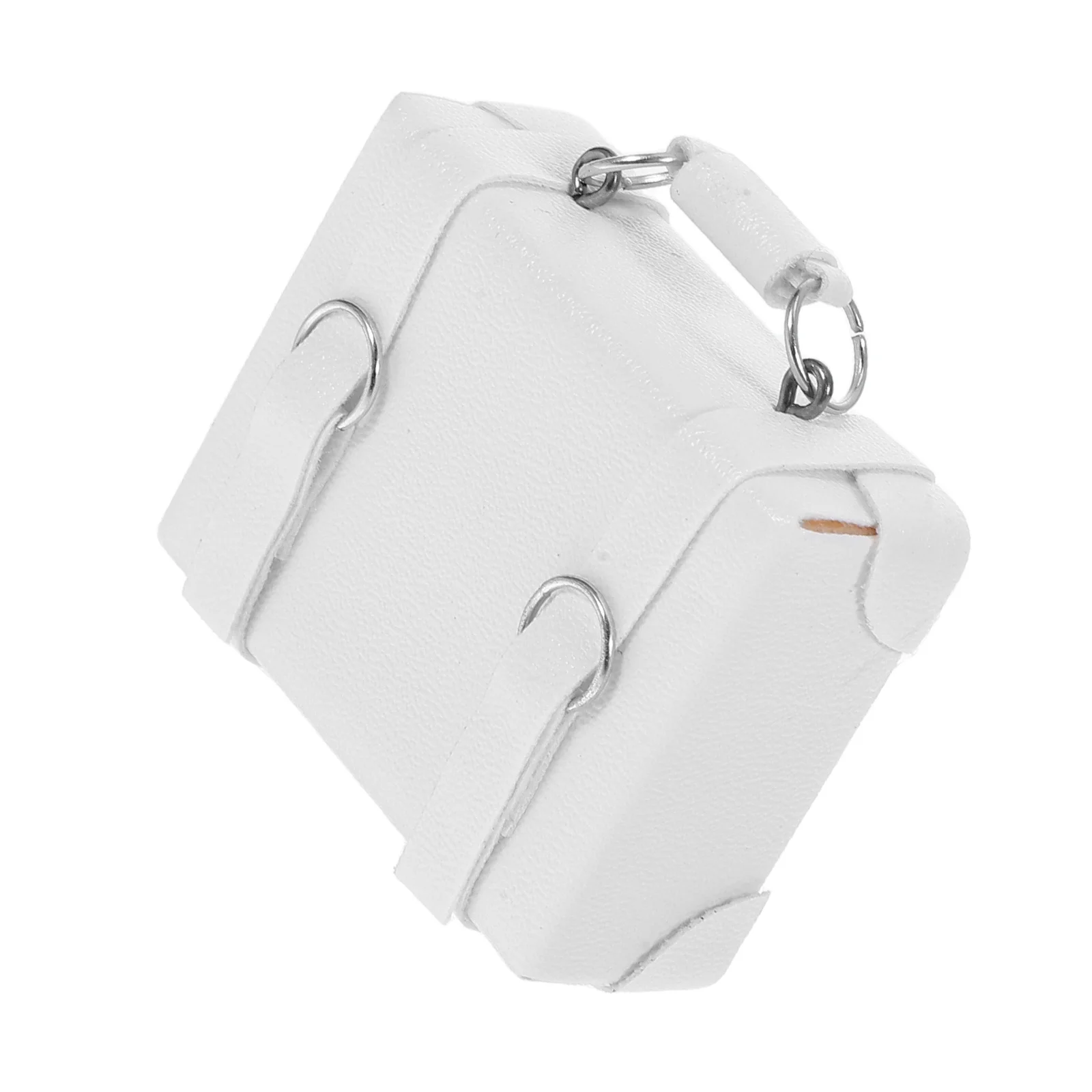 

Miniature Vintage Suitcase Compact Size Kid Carry Case Tiny Travel Luggage for Role Playing Creative Play Suitcase for Toddler