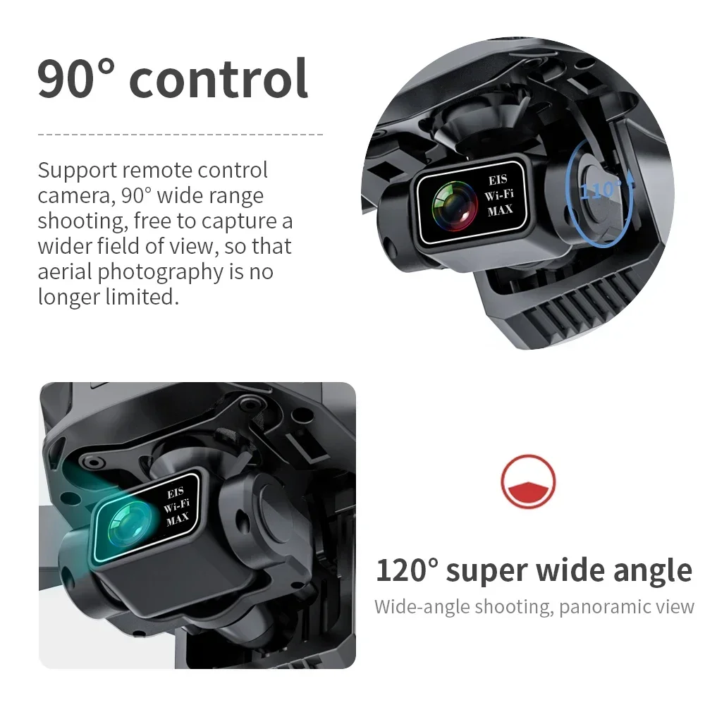 KF101 Max-S / v168 Drone GPS 8K Professional HD Camera FPV Dron 3-Axis Gimbal Foldable Obstacle Avoidance RC Quadcopter Toys