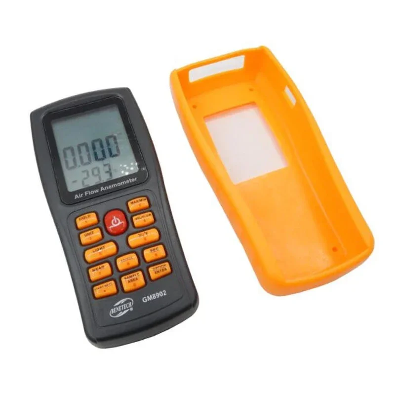 

BENETECH GM8902 45M/S Digital Anemometer Wind Speed Meter Electronic Hand-held Air Volume Ambient Temperature Measure Tester