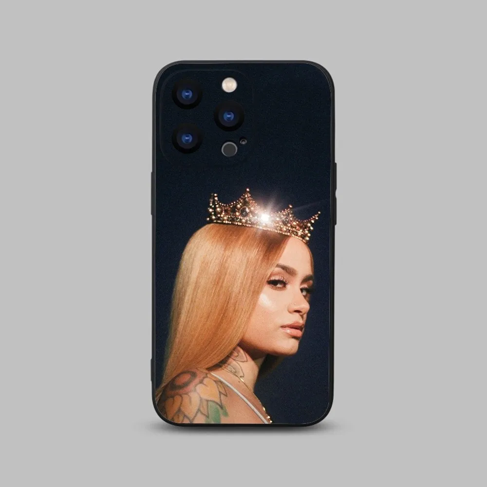 Kehlani parrish American singer Phone Case For iPhone 15,14,13,12,11 Plus,Pro,Max,XR,XS,X,7,8 Plus,SE,Mini Black Silicone Soft image 2