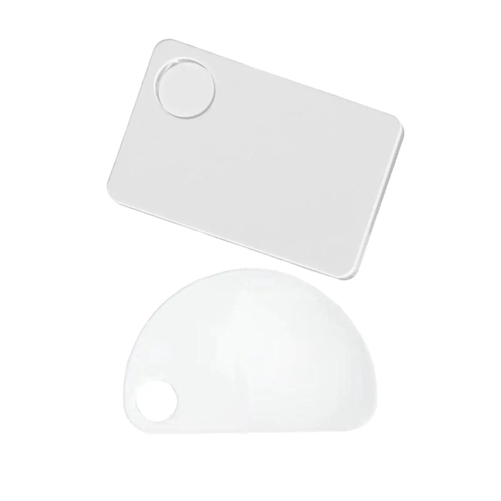 3xMakeup Palette Makeup Mixing Tray Easy to Use Shadow Handheld Compact Artists Beauty Salon Pigment Versatile Manicure Palette