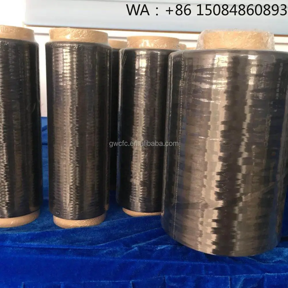 

1k 3k 6k 12k 24k T300 T700 Carbon Fiber Yarn Multi-size Fiber for Woven Composite Goods