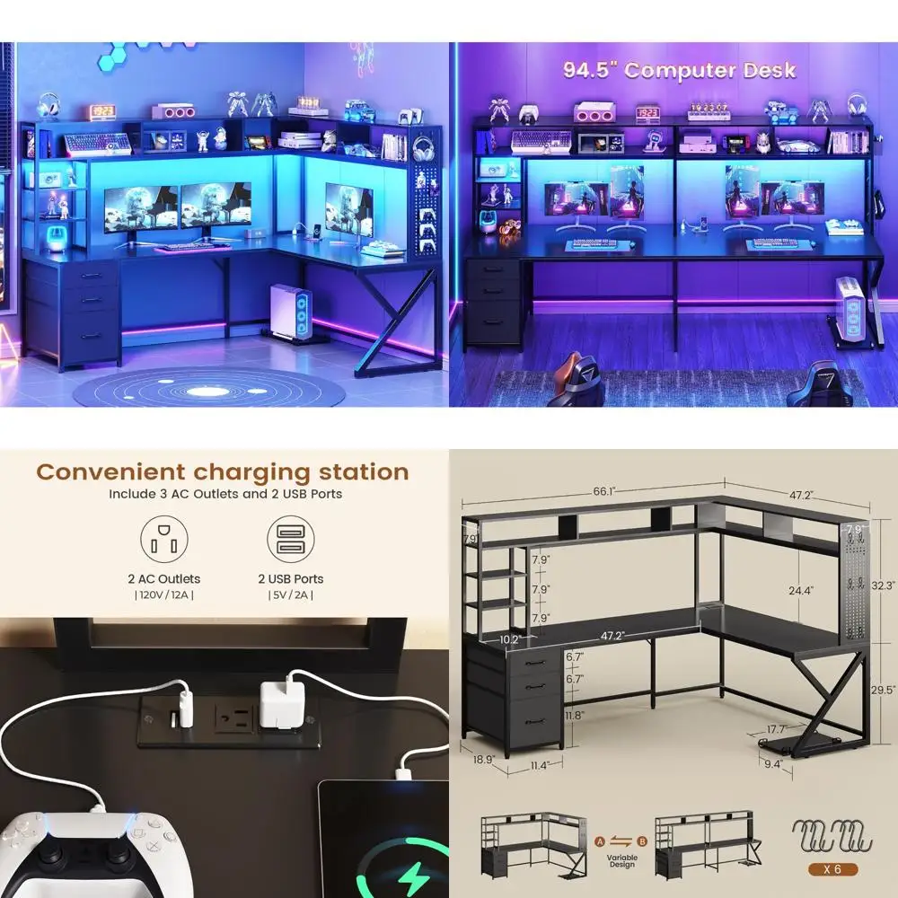 L-Shaped Gaming Des…