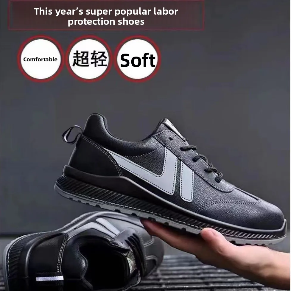 

Electrical Insulating Steel Baotou Anti-smashing Safety Protective Shoes Wear-resistant Lightweight Work Safety Shoes