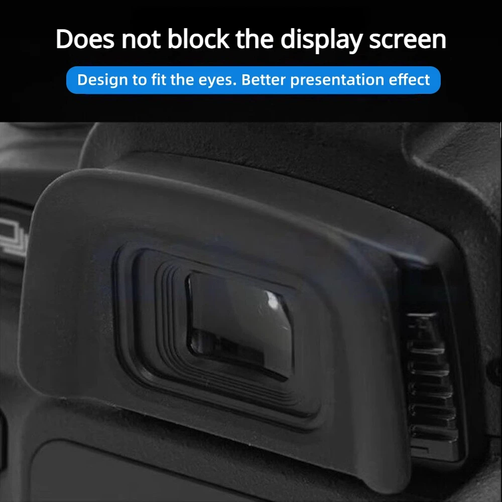 Soft Rubber DK-20 Eyecup Viewfinder DK20 for Nikon D40/D40X/D50/D60/D70S/D3000/D3100/D3200/D5100/D5200 DSLR Camera Accessories - view 3