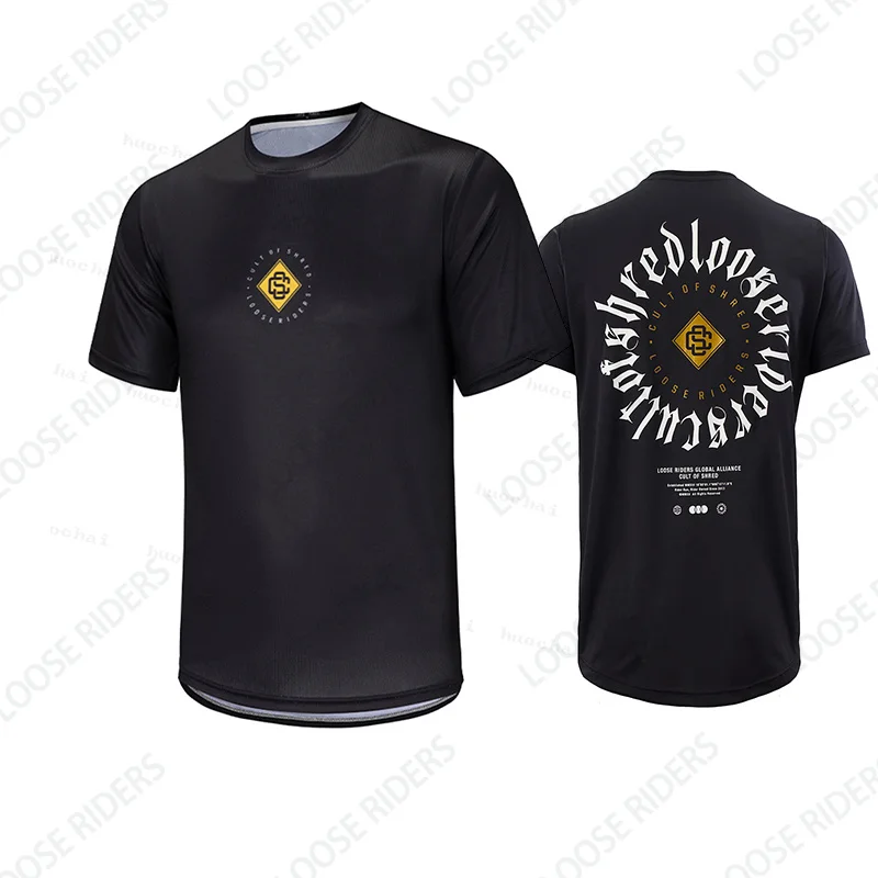 LRGA Loose Rider Jersey BMX Endurance Bike Shirt DH Off-Road Mountainbike Downhill Jersey 3