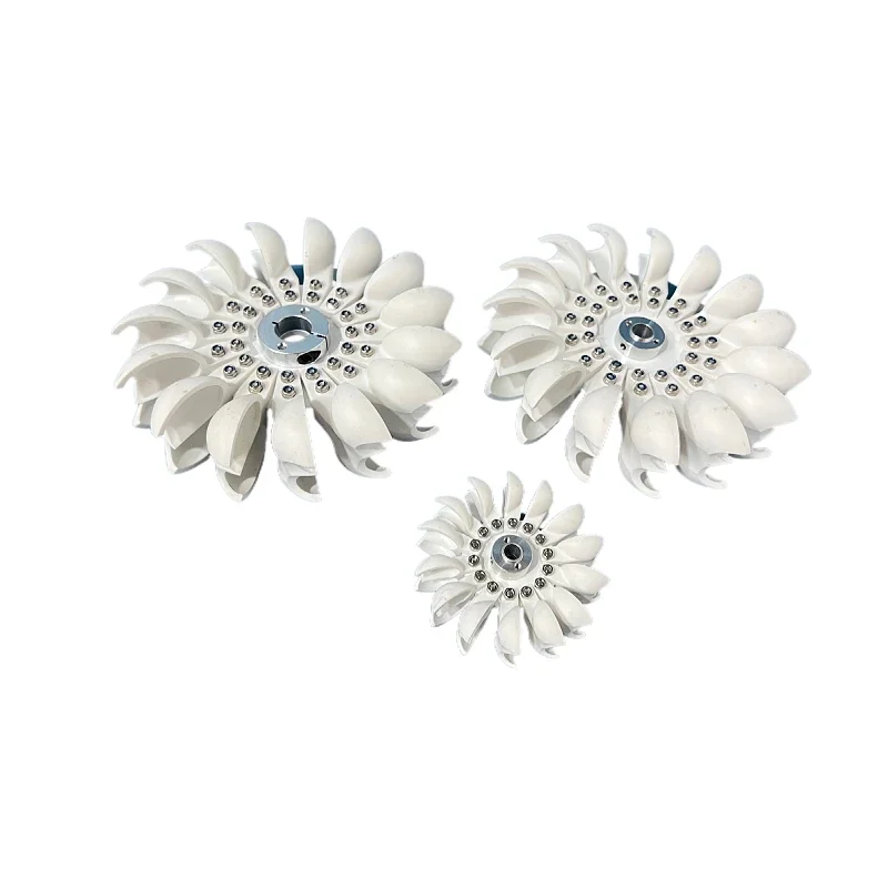 Generador hidráulico de bricolaje de disco de cubo de impacto impulsor Pelton de alta eficiencia ligero y resistente