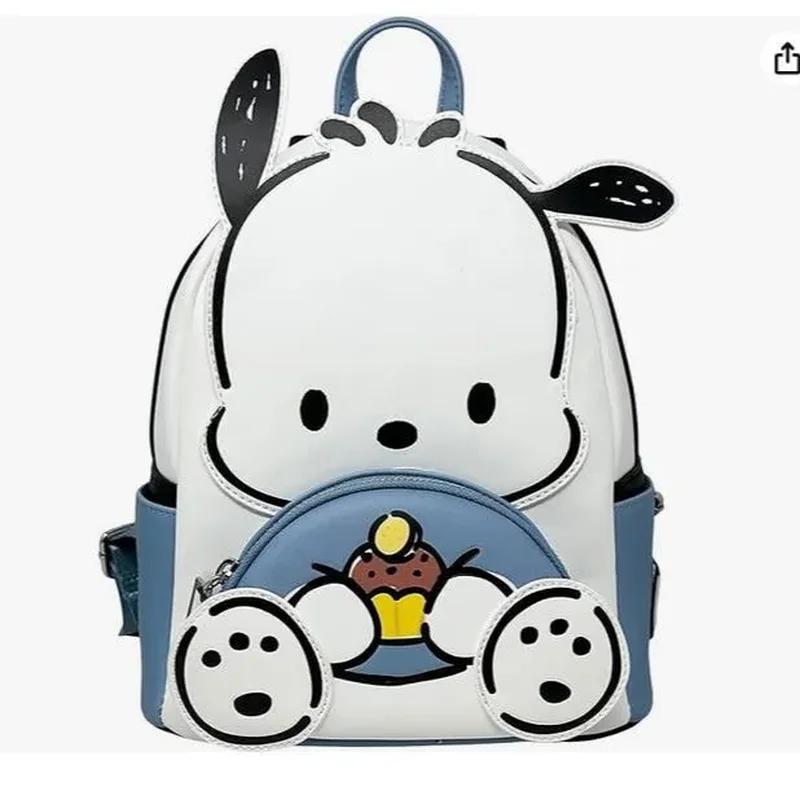 In Stock Kuromi Pacha Dog Cute Fashion Leisure Backpack Anime Peripherals Suitable For Daily Travel Outdoor Festival Gifts Toys view 3