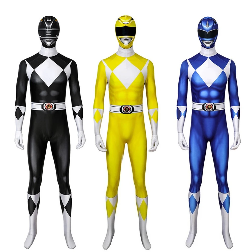 

Kyoryu Sentai Zyuranger косплей высококачественные эластичные боди и шапки костюм для выступлений фильм же комбинезон