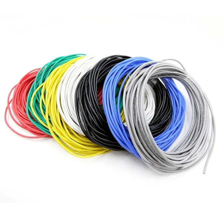 100 م #   10AWG خاص لينة سلك السيليكون مقاومة للحرارة 200 درجة 600 فولت طائرة نموذجية سلك توصيل بطارية الليثيوم