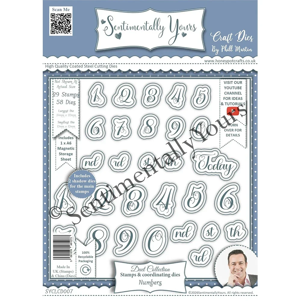 Sentimentally Yours Female Male Relatives Metal Cutting Dies and Stamp August 2026 New DIY Scrapbook Handmade Diary Photo Album