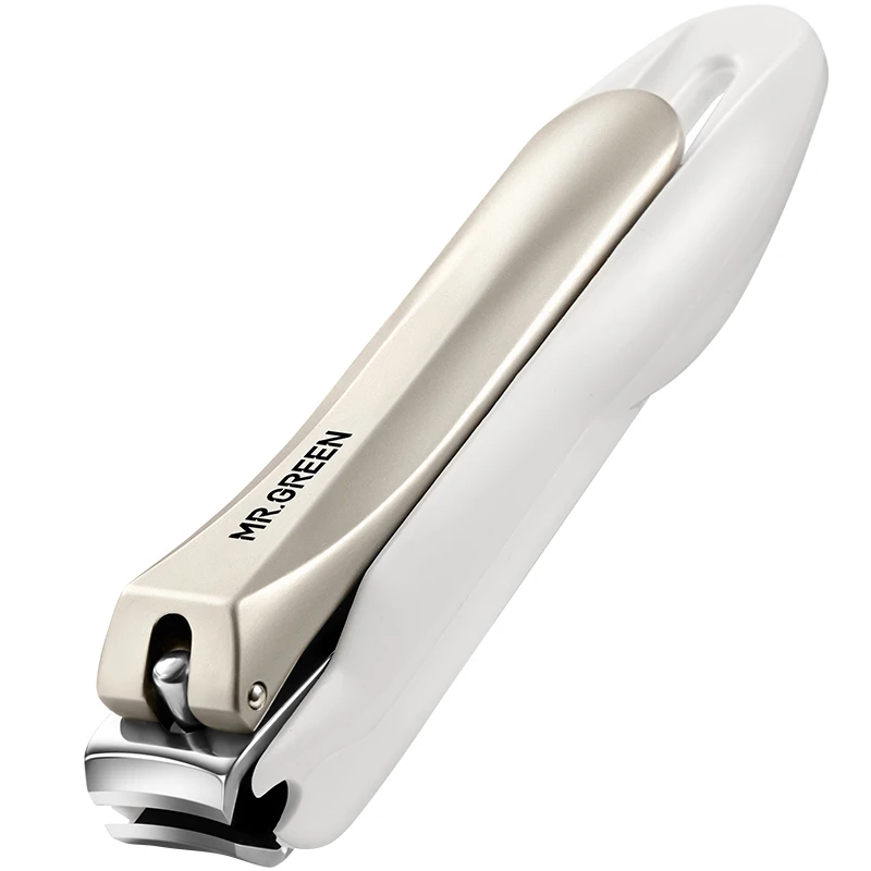 MR.GREEN Anti Splash Clippers Fingernail Cutter Odpinany Design Narzędzia do manicure ze stali nierdzewnej — zdjęcie 2