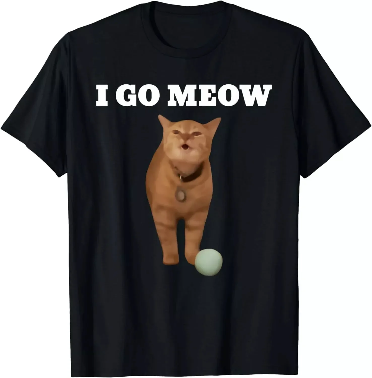 

I Go Meow Cat Meme подарок унисекс футболка
