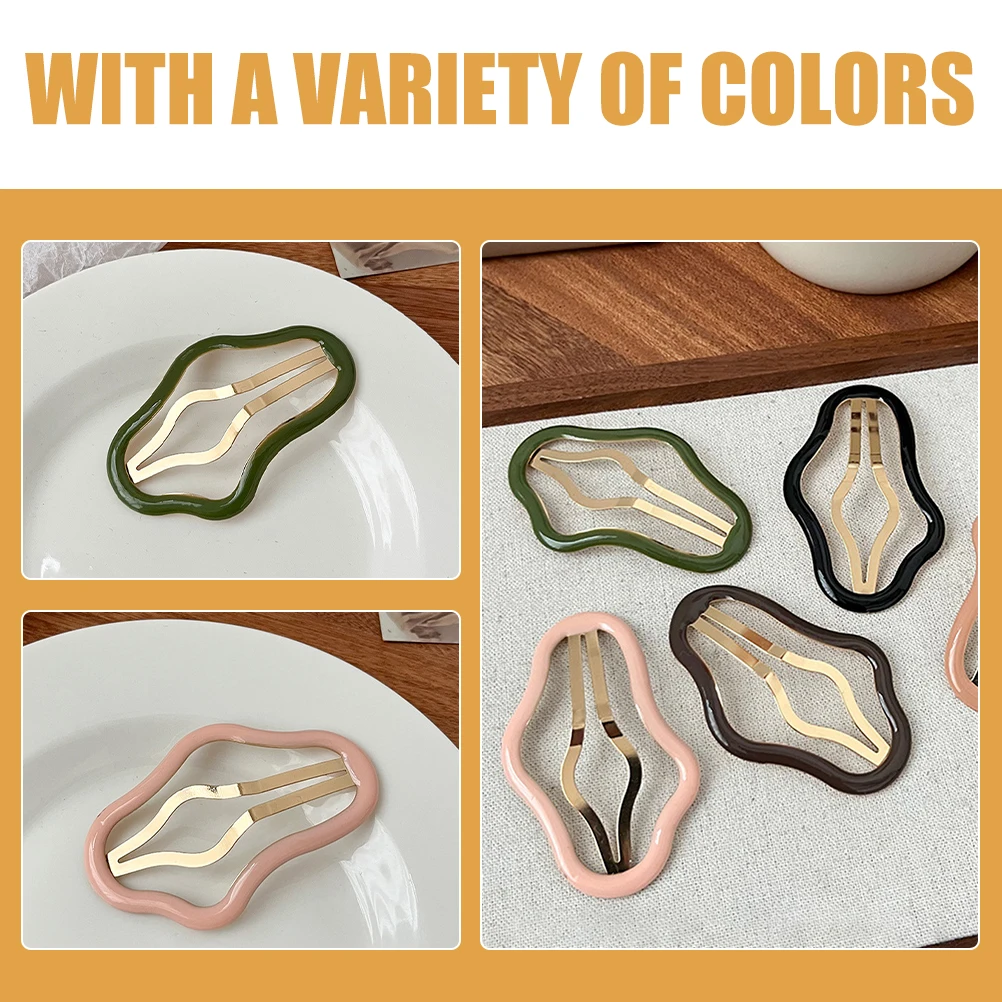 

10Pcs Cloud Pattern Hair Clips Cute Hair Barrettes for Girls Women Easy to Use Stylish Hairpins for Daily Wear Photo Shoots